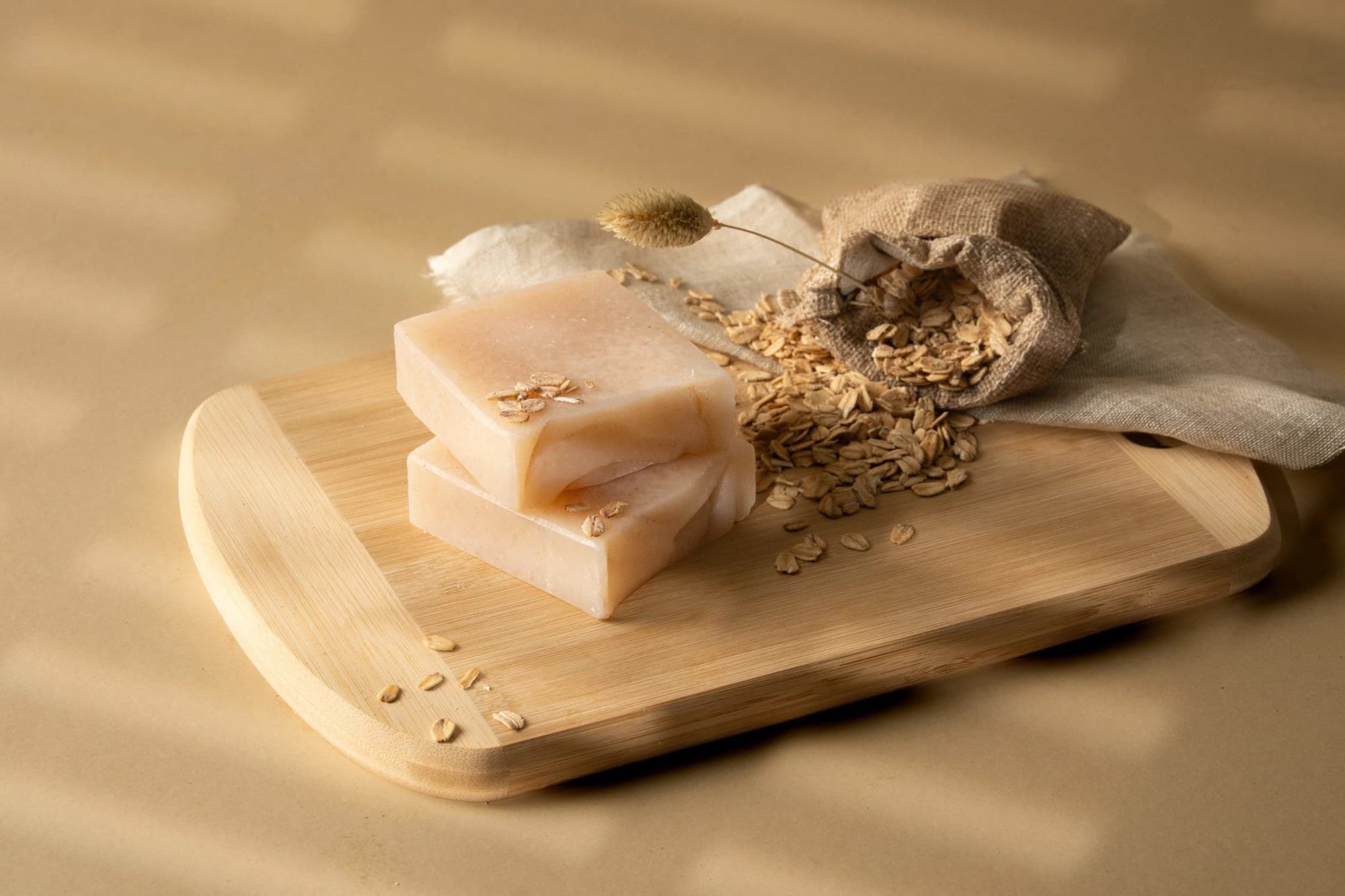 Oatmilk Handcrafted Cold Processed Soap hover