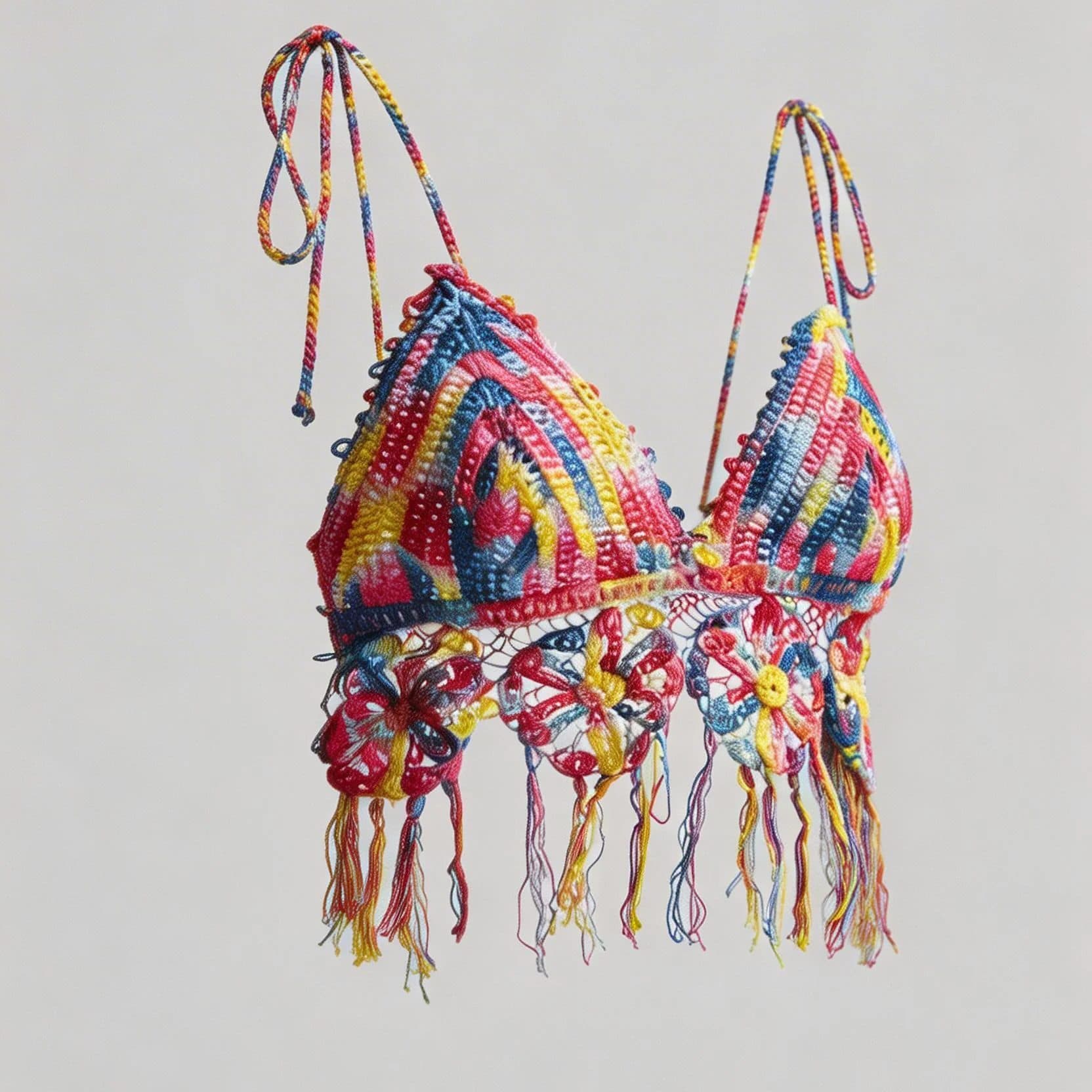 Bohemian Sunset Crochet Bralette image 1