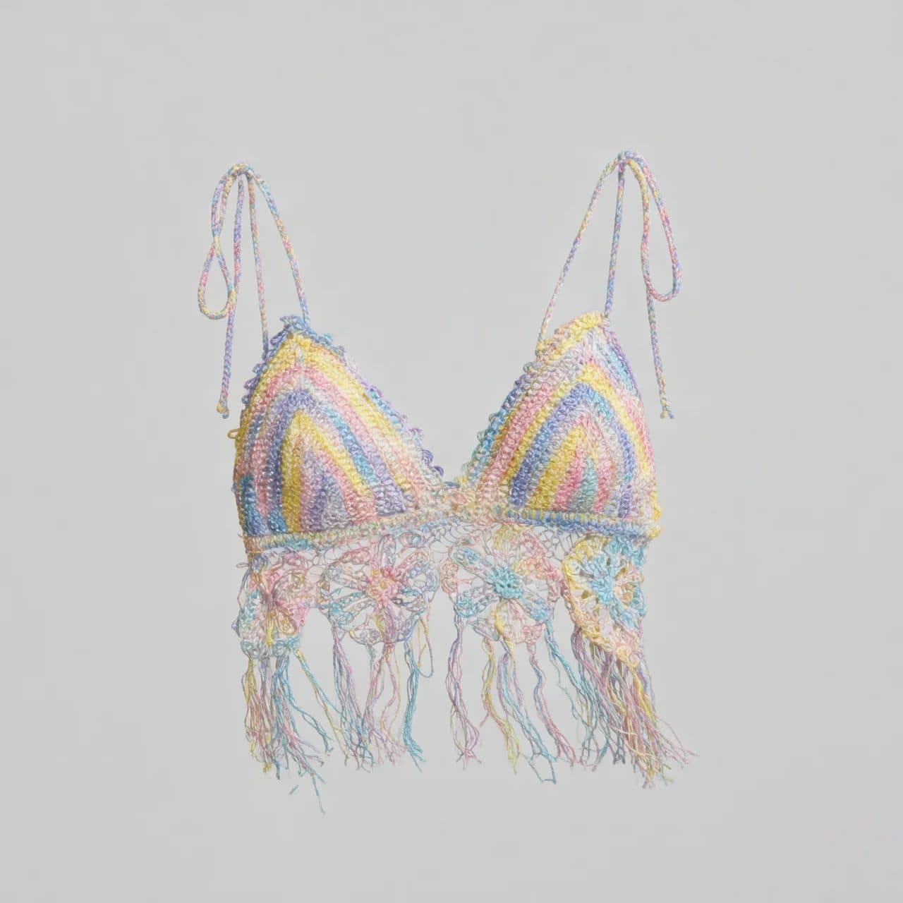 Bohemian Sunset Crochet Bralette image 4