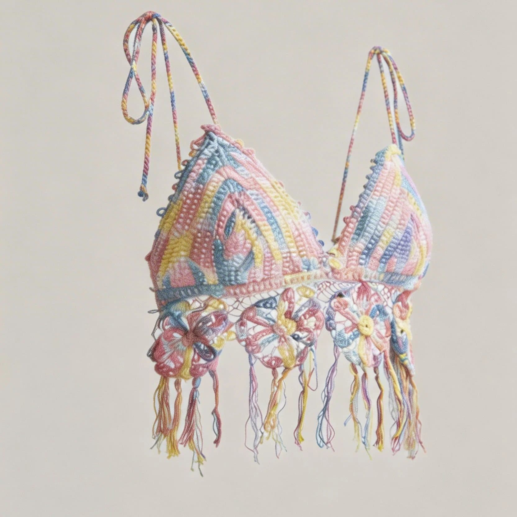 Bohemian Sunset Crochet Bralette image 5