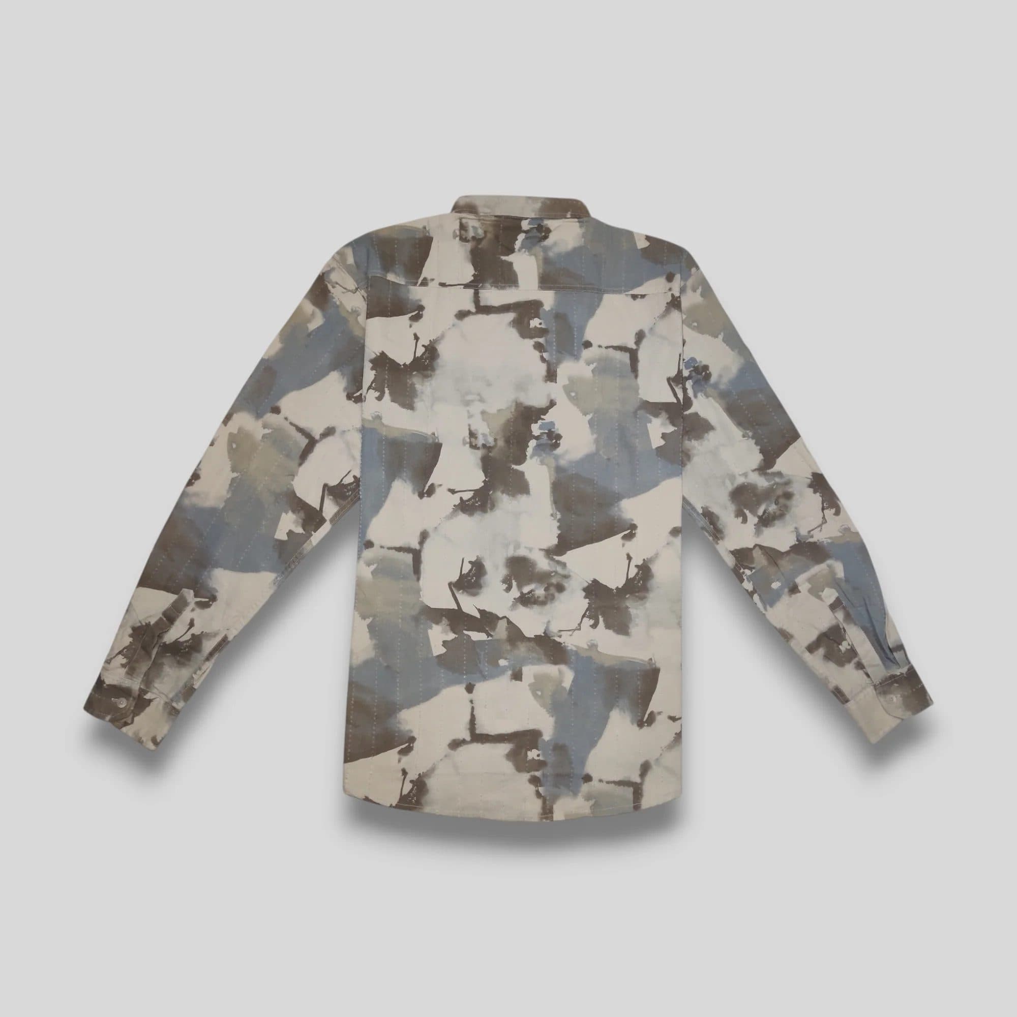Camouflage Print Shirt - Brown image 1