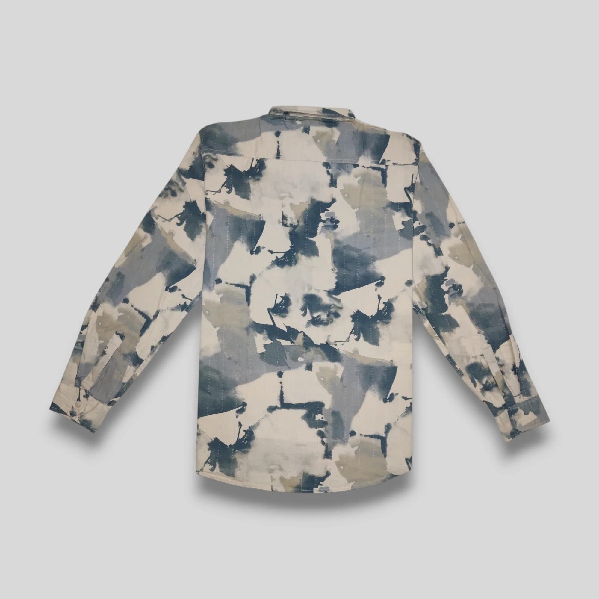 Camouflage Print Shirt - Green image 7