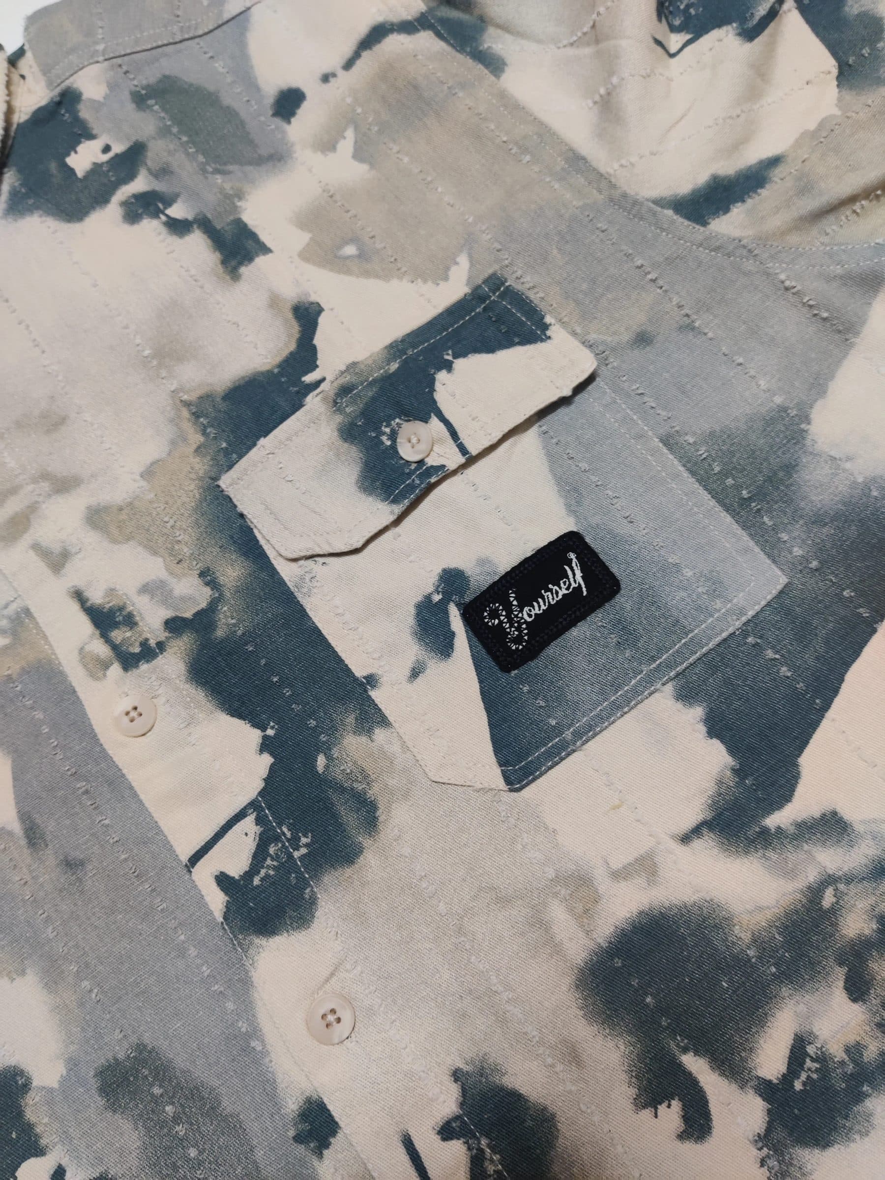 Camouflage Print Shirt - Green image 3