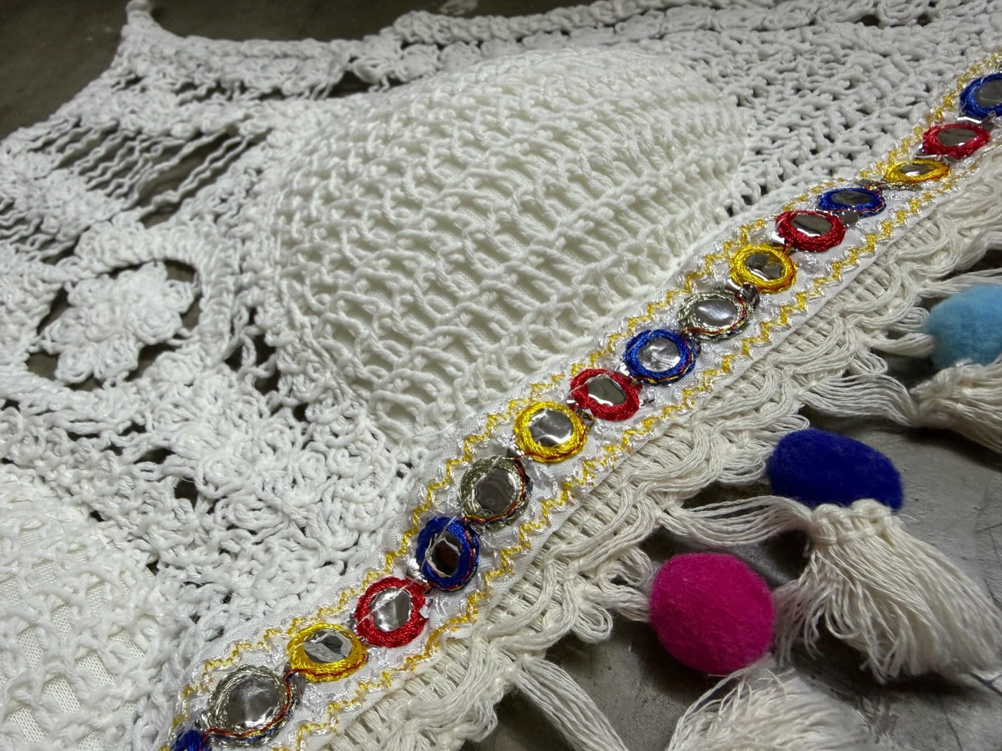 Crochet Tassel Halter Top image 4