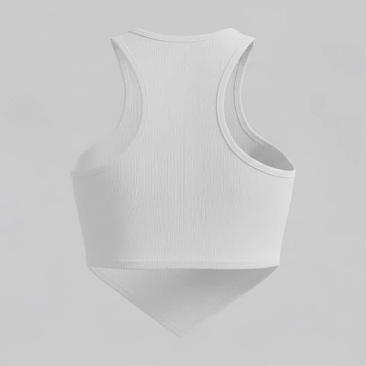 Crystal Studded V-Hem Halter Top image 11