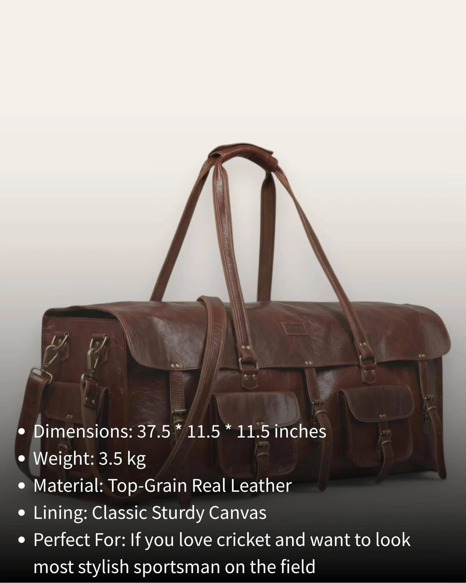The Bikaner Cricket Holdall image 3