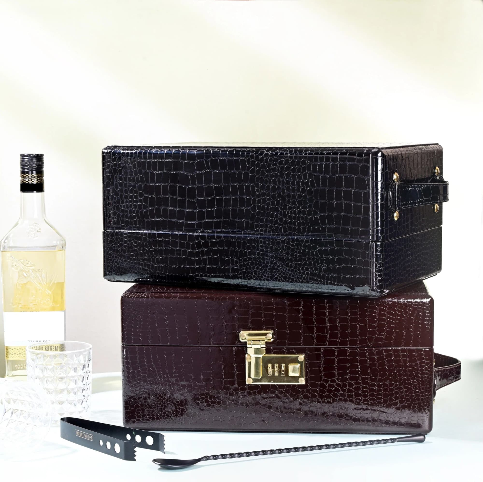 Artisan Bar Set - Brown image 1