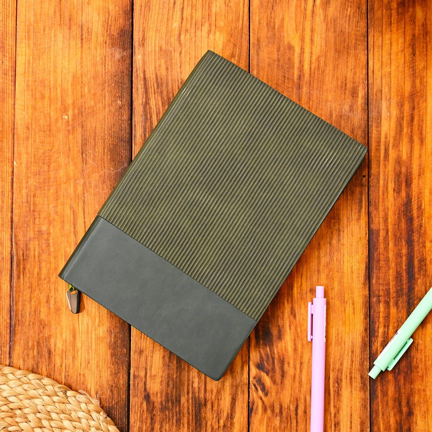 Fluted Vegan leather Diary image 4
