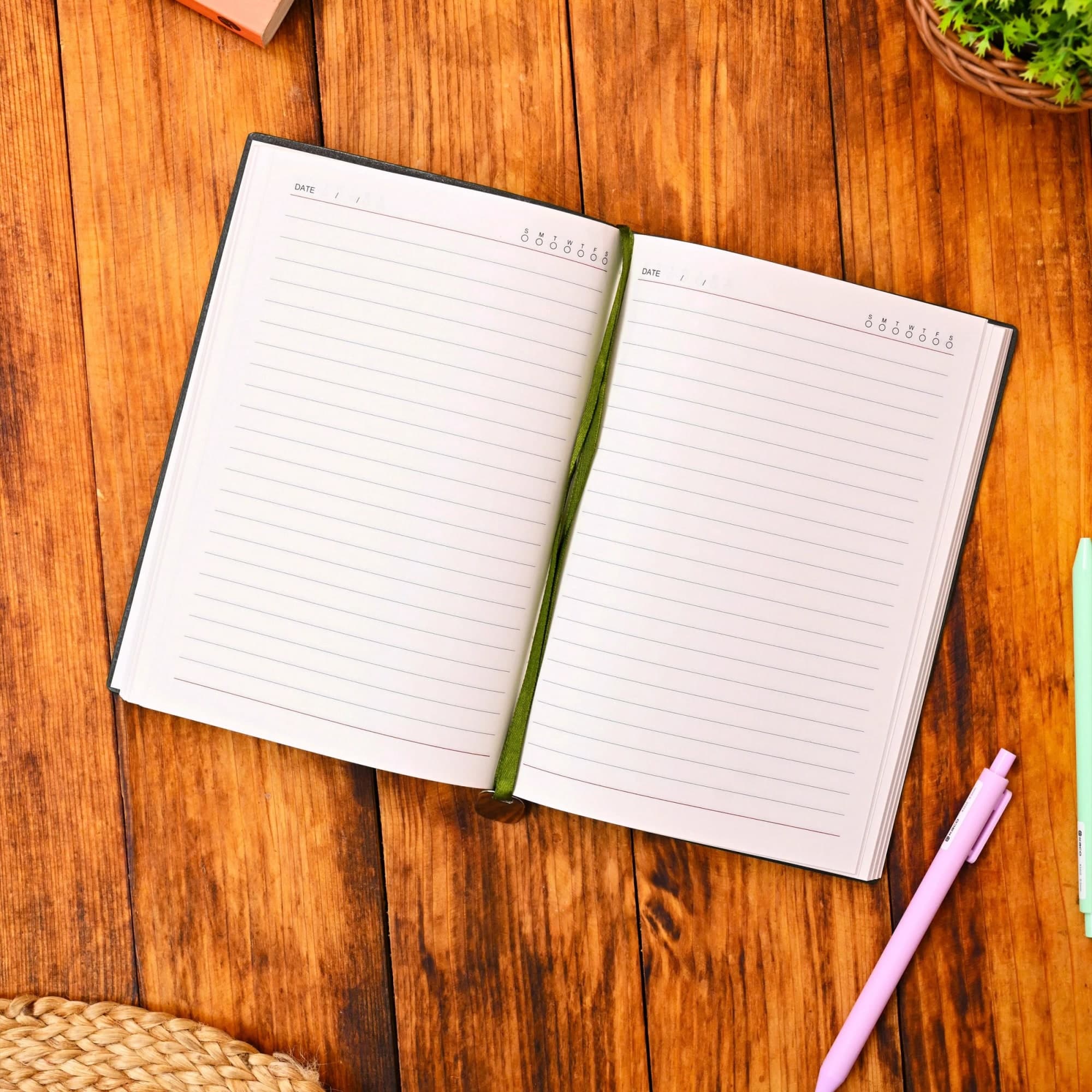 Fluted Vegan leather Diary image 9