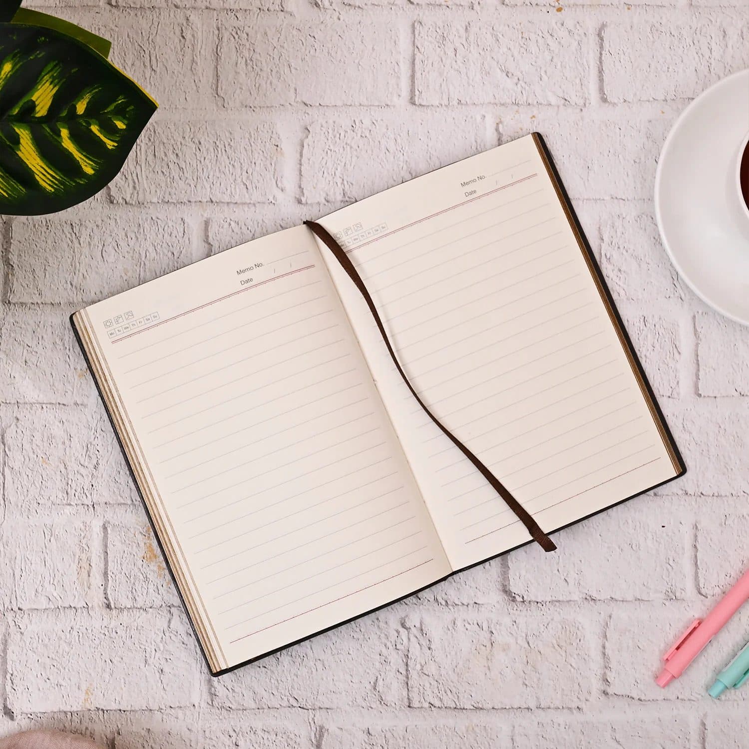 Fluted Vegan leather Diary image 10