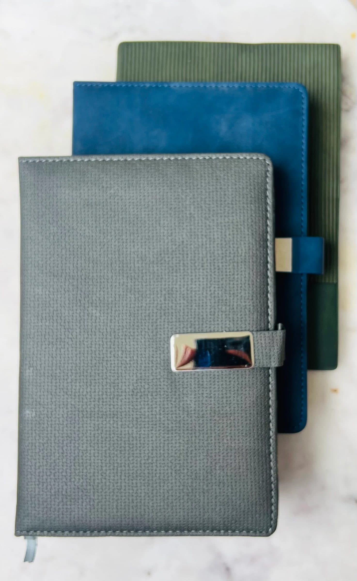 Magnet Lock Vegan leather Diary image 7