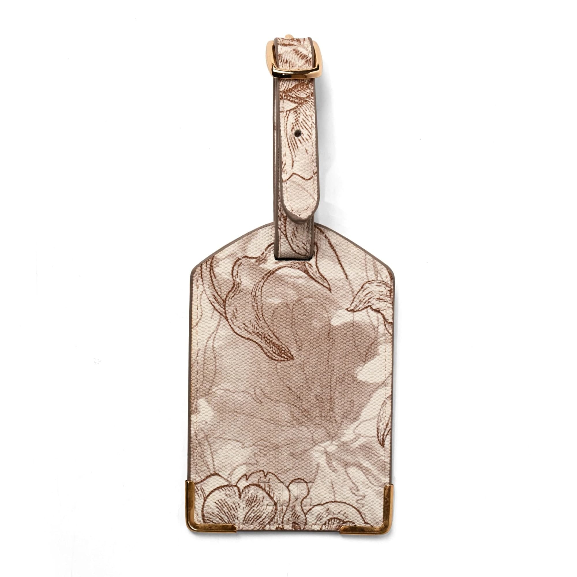 Printed Luggage Tag - Vegan Leather image 5