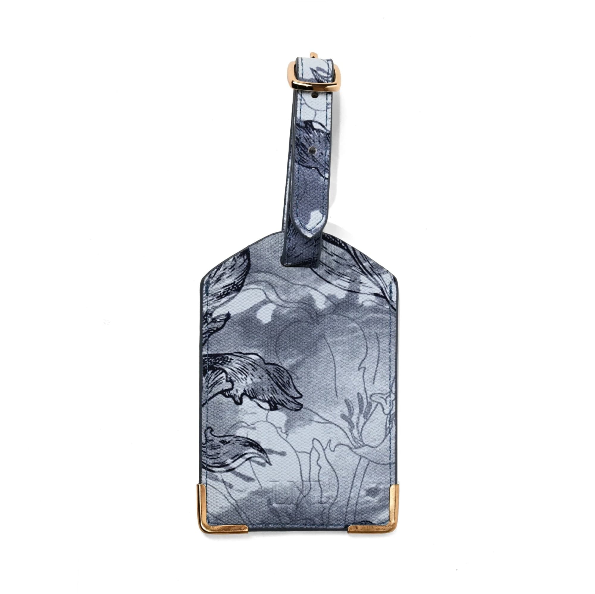 Printed Luggage Tag - Vegan Leather image 4