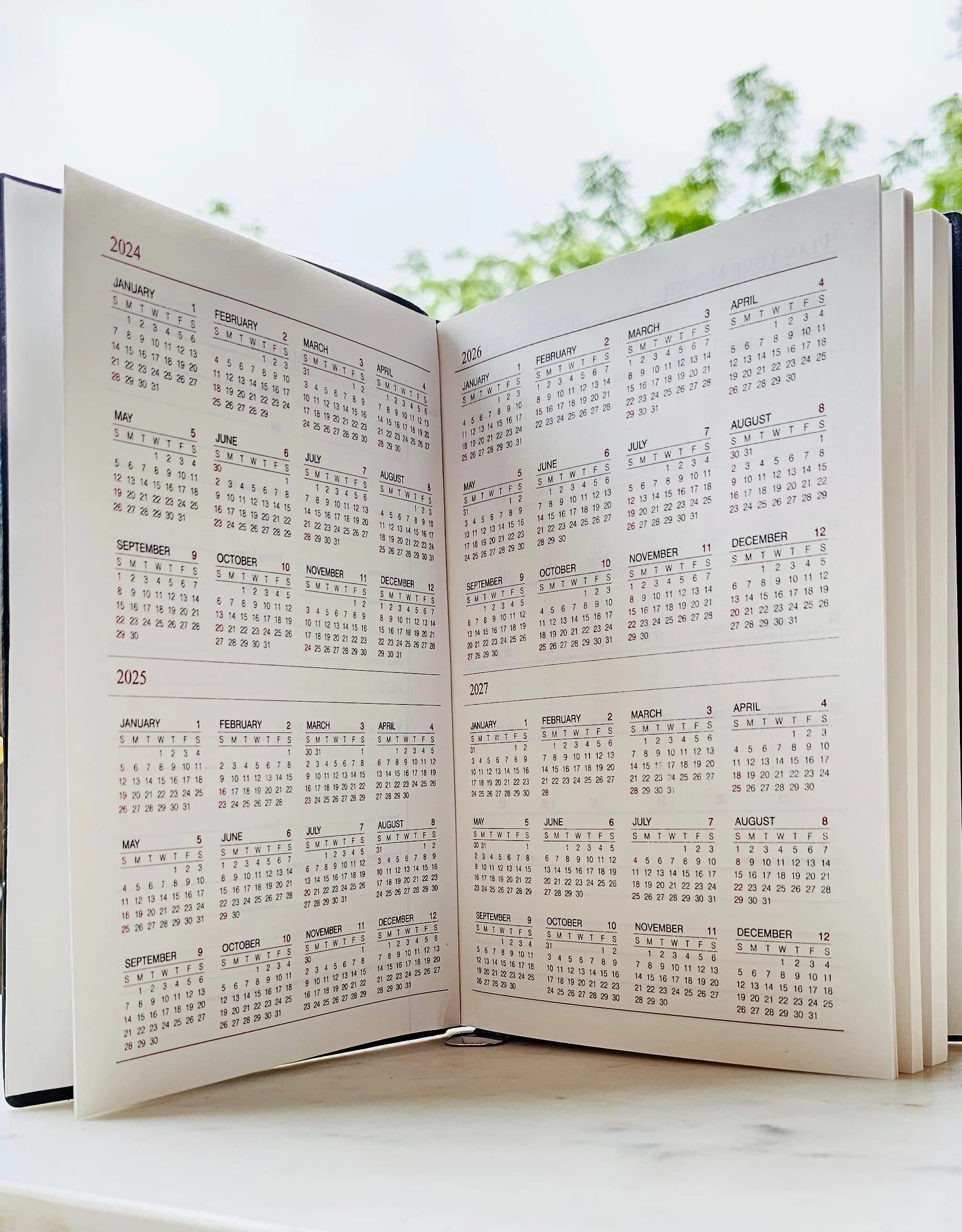 Terratex Vegan Leather Diary image 7
