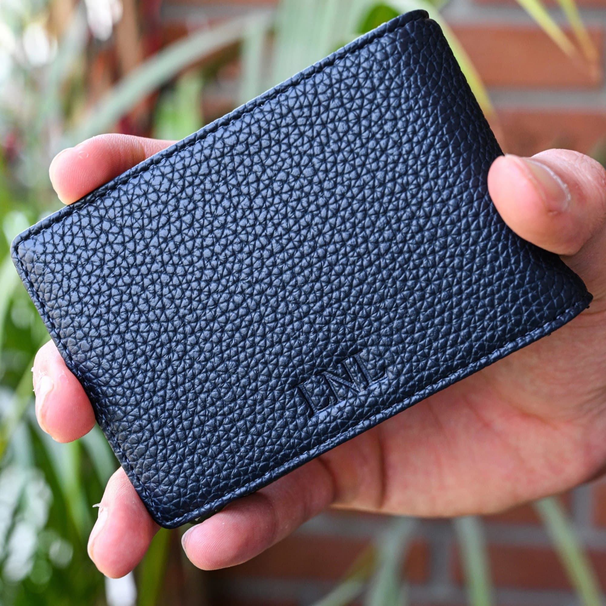 Vegan Leather Money Clip Wallet image 1