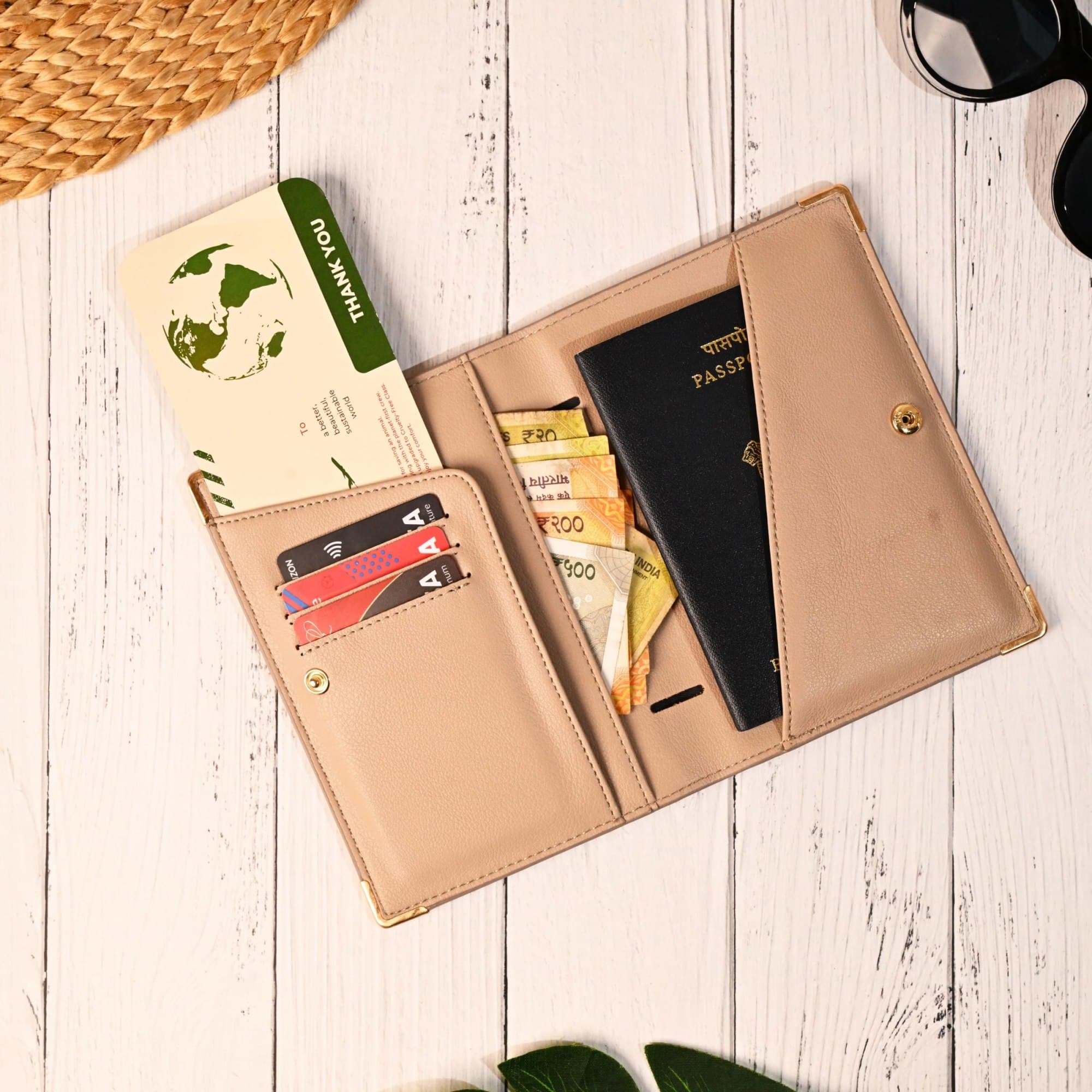 Vegan Leather Passport Cover image 2
