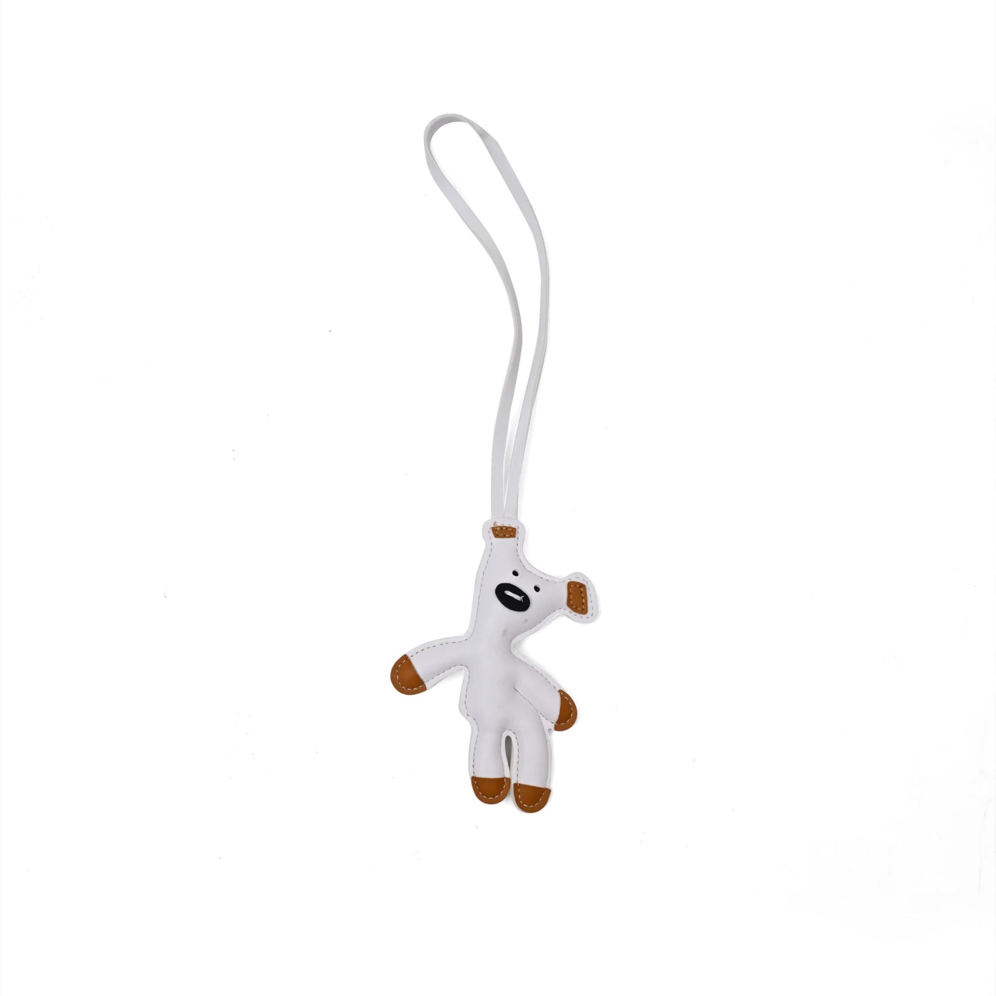 Vegan Leather Teddy Bag Charm image 9