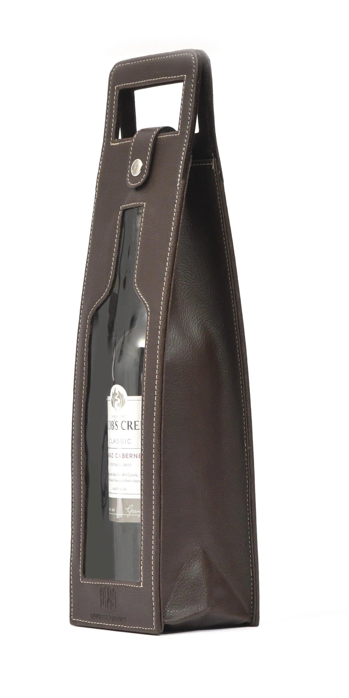 Wine Bag - Brown image 2