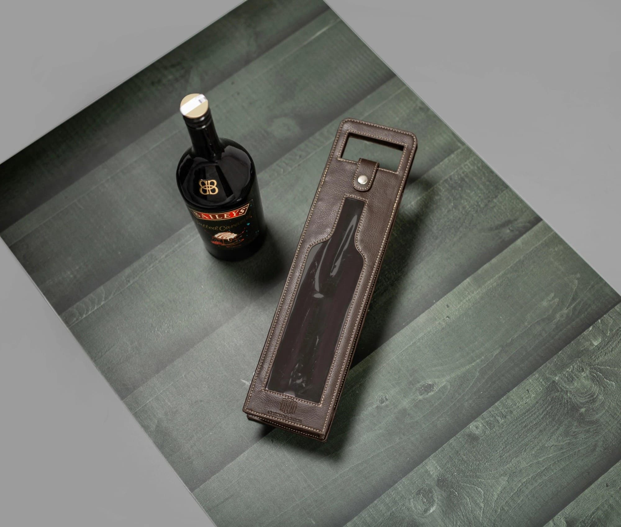 Wine Bag - Brown image 3
