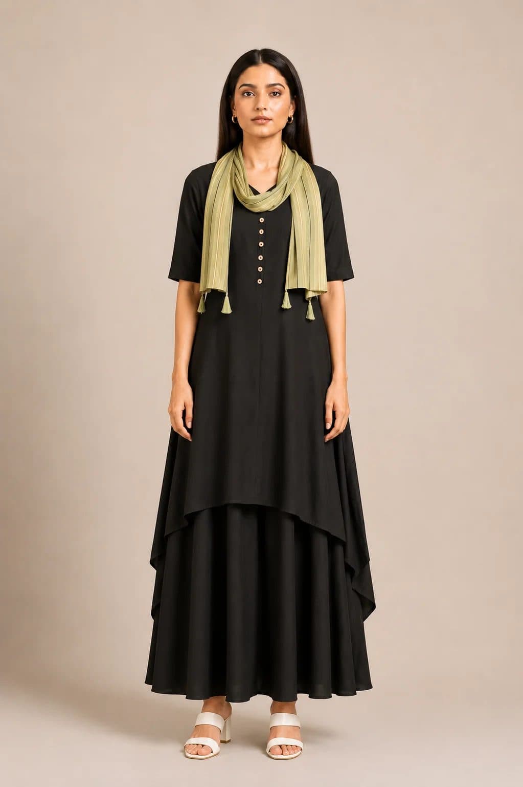 Black Daily Dose Kurta Set image 2