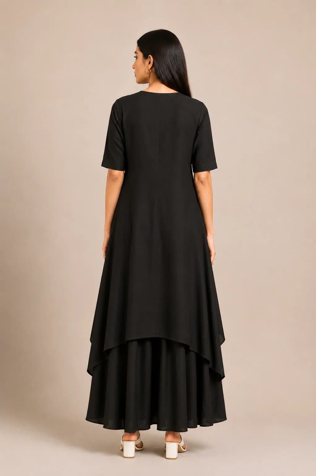 Black Daily Dose Kurta Set image 3