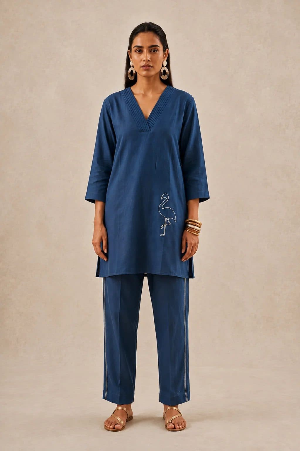Blue Flamingo Co-ord Set image 1