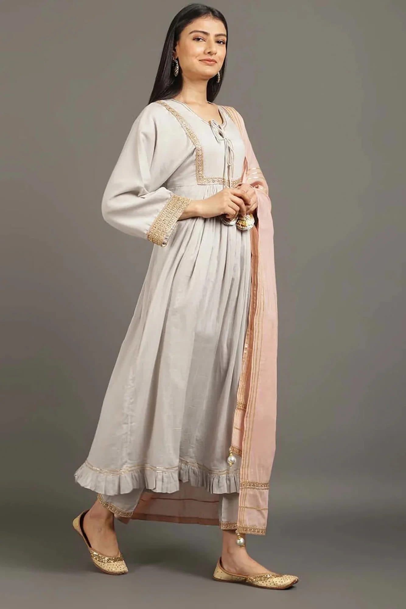 Blue Haseena Kurta Set image 2