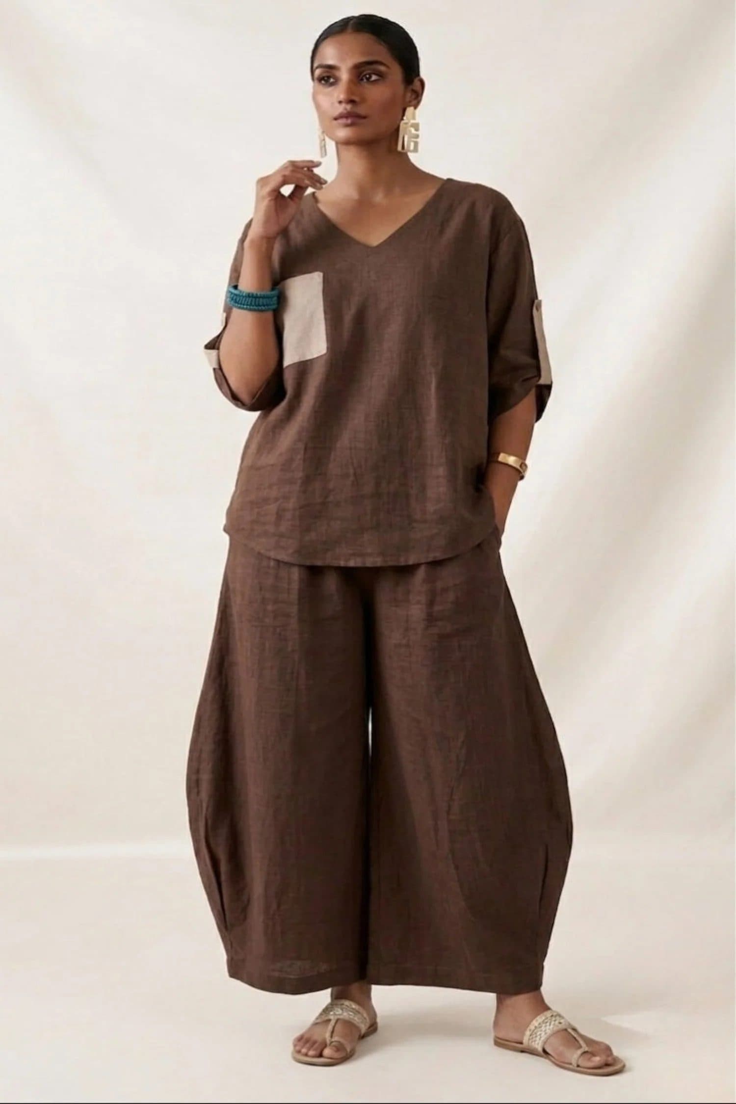 Brown Comfort Co-ord Set image 1