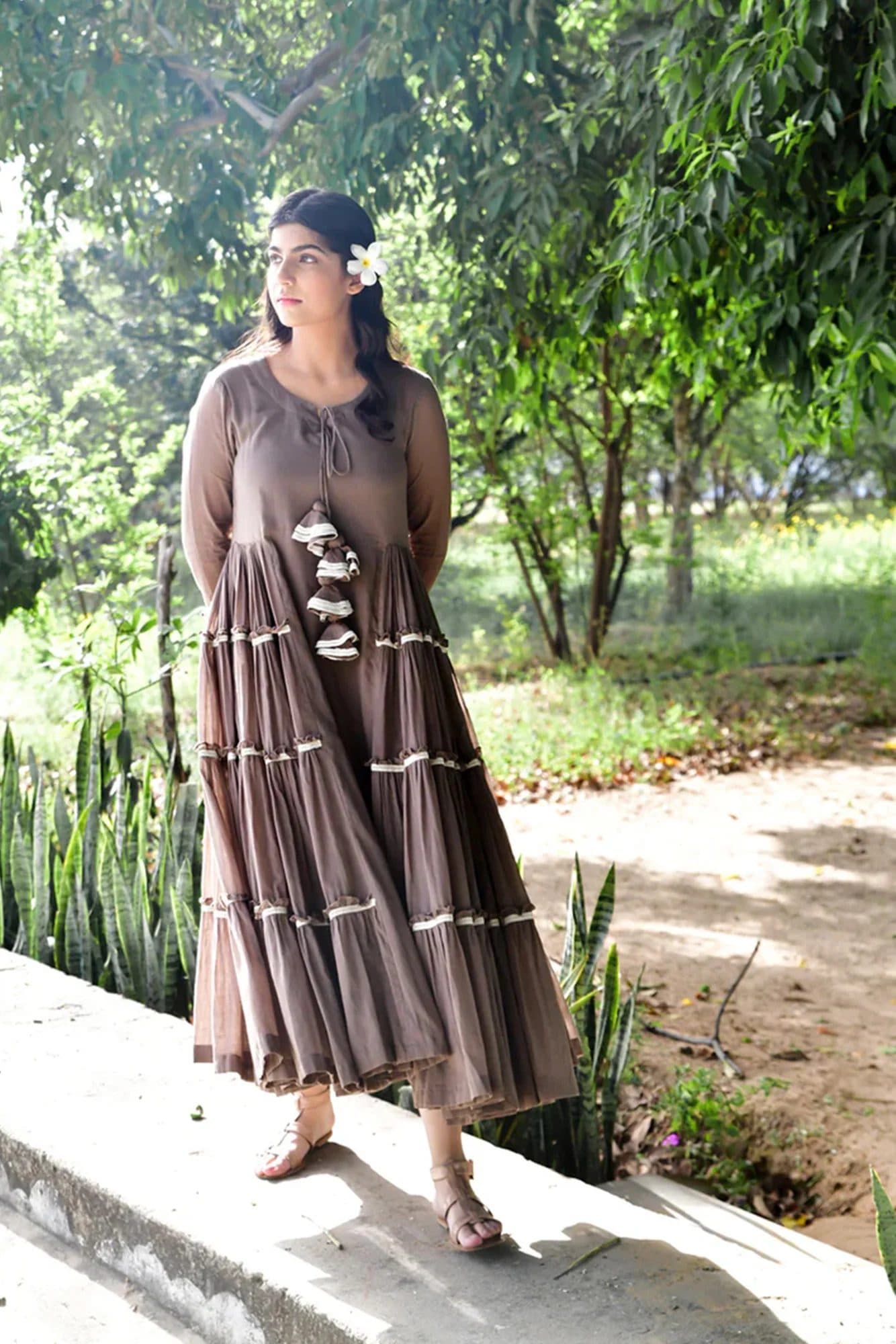 Choco Delight Summer Dress image 5