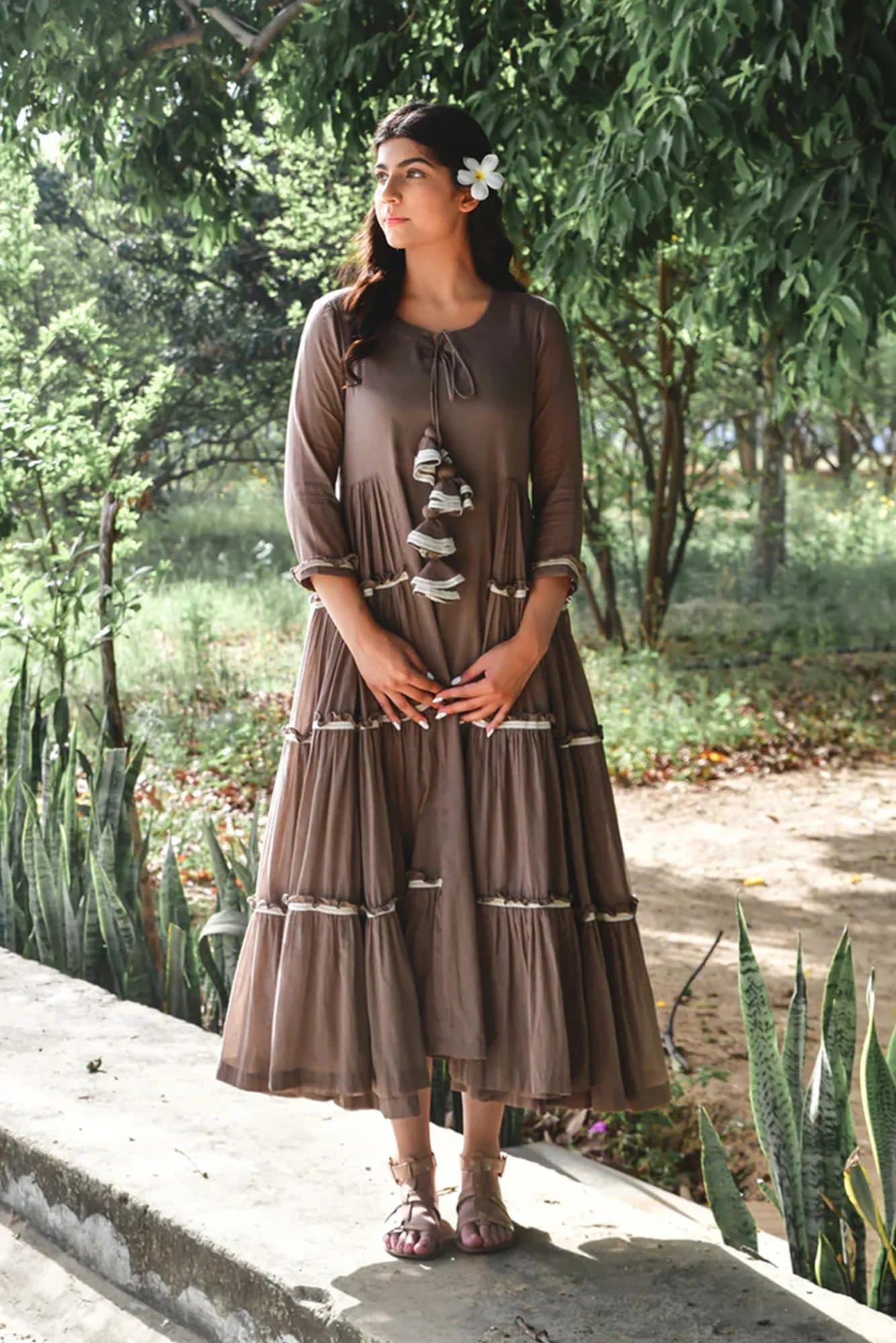 Choco Delight Summer Dress image 2