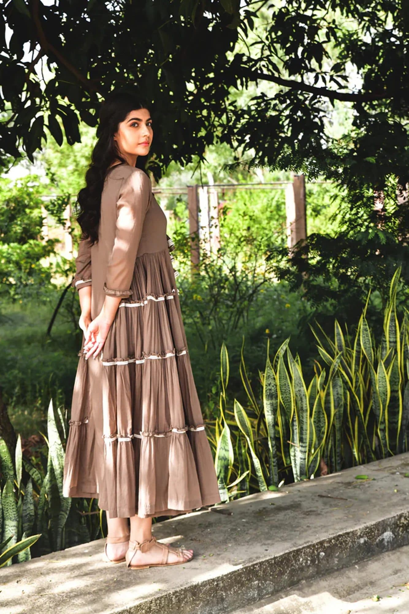 Choco Delight Summer Dress image 4