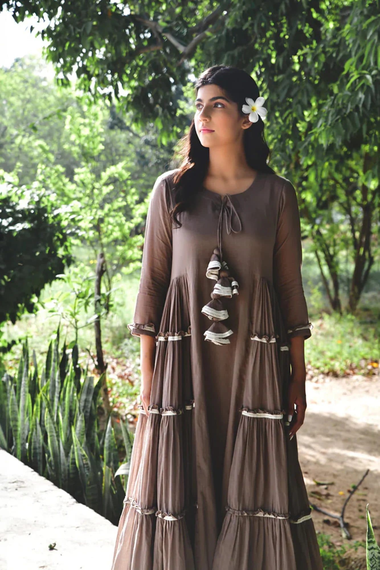 Choco Delight Summer Dress image 3