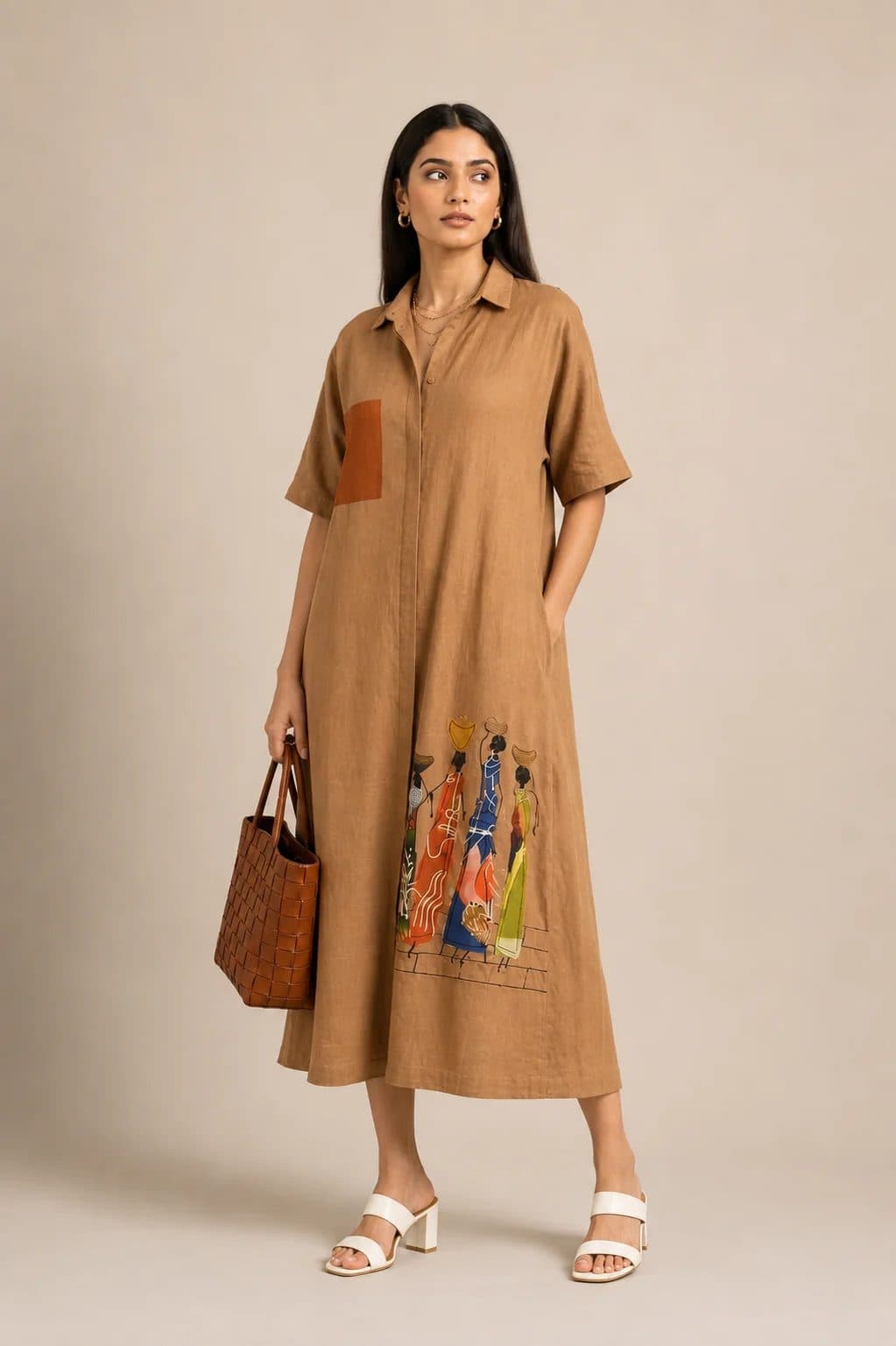Desert Canvas Shirt Dress image 2