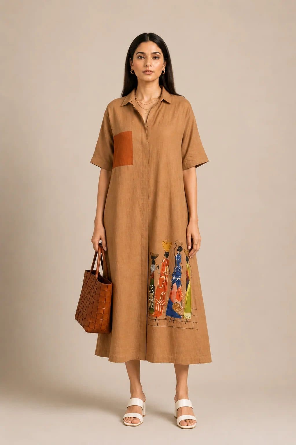 Desert Canvas Shirt Dress image 1