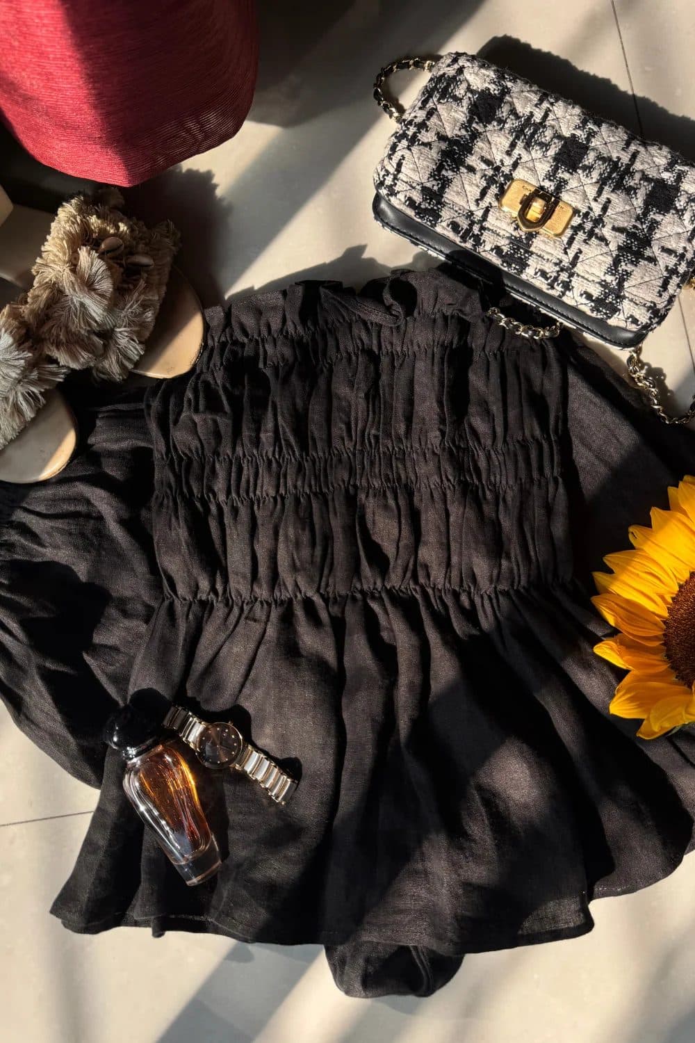 Black Gelato Top & Pants Set image 2