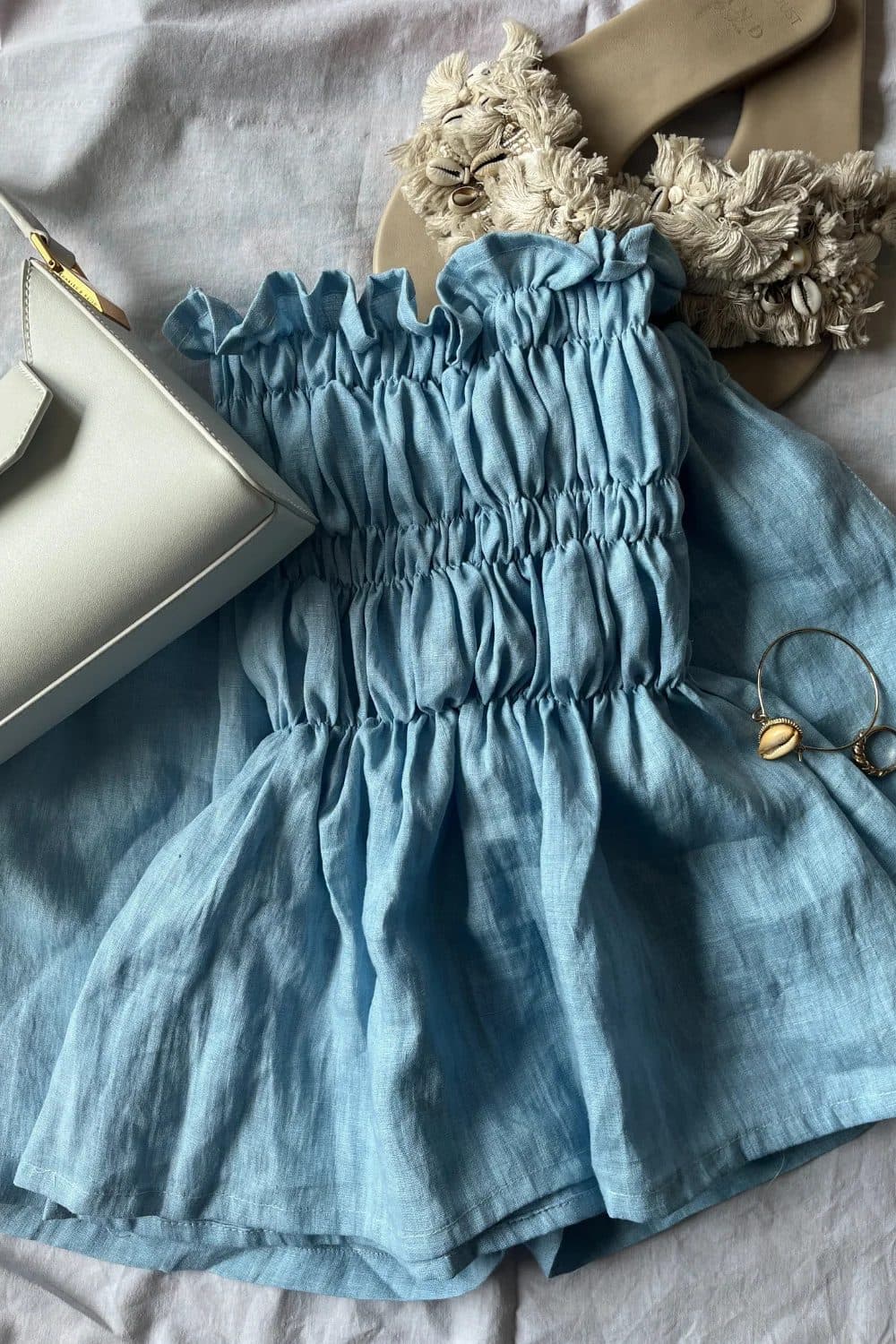 Blue Gelato Top & Shorts Set image 5