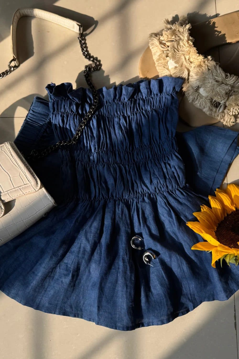 Dark Blue Gelato Top & Pants Set image 5