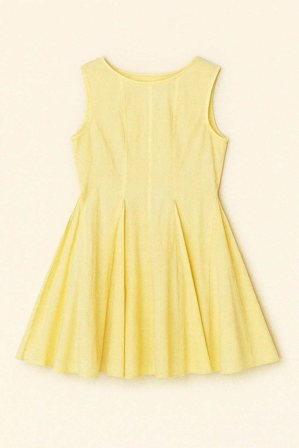 Lemon Cream Romper Dress image 1