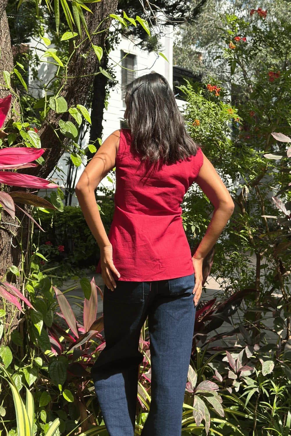 Rani Short Kurti Top image 2