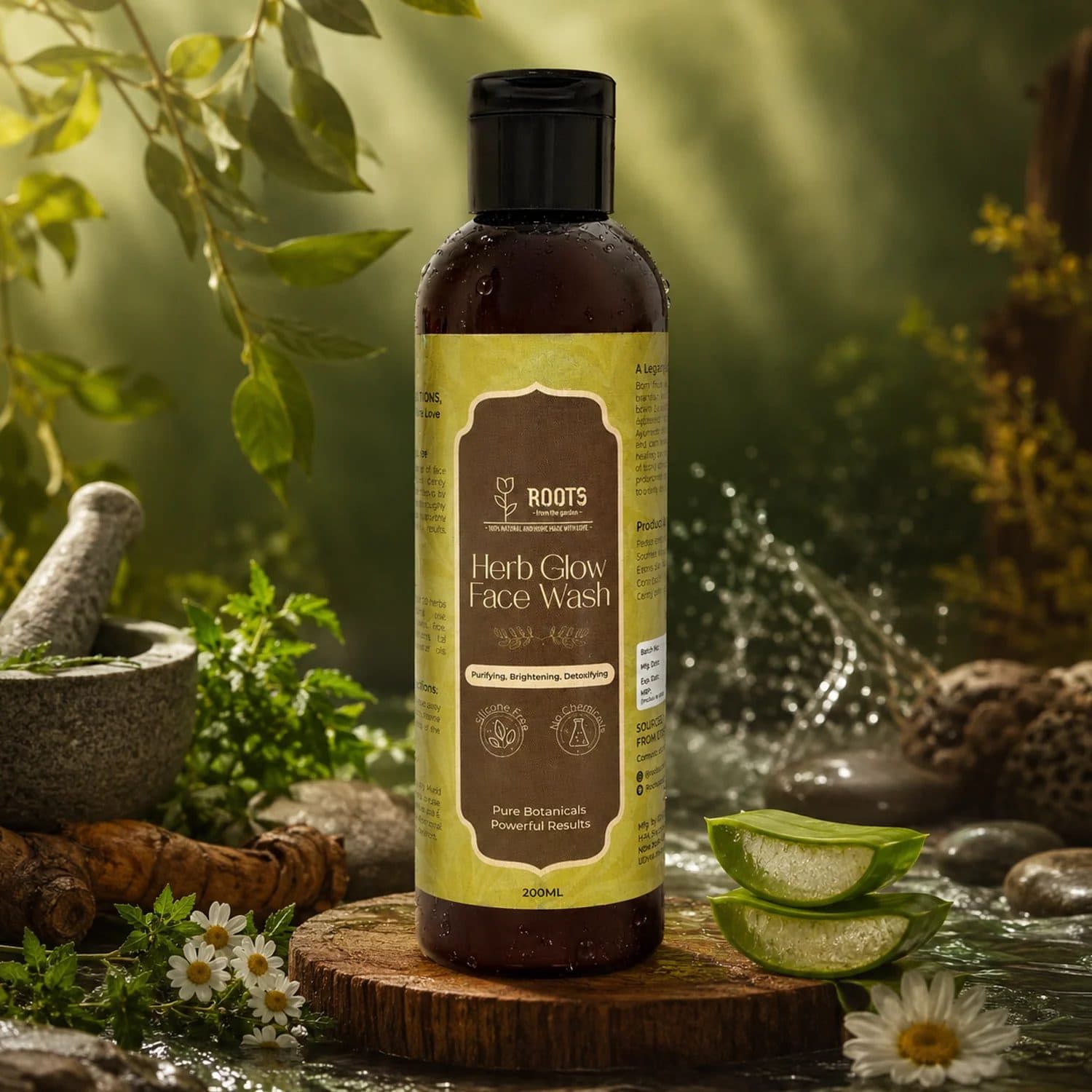 HERB GLOW FACE WASH image 1