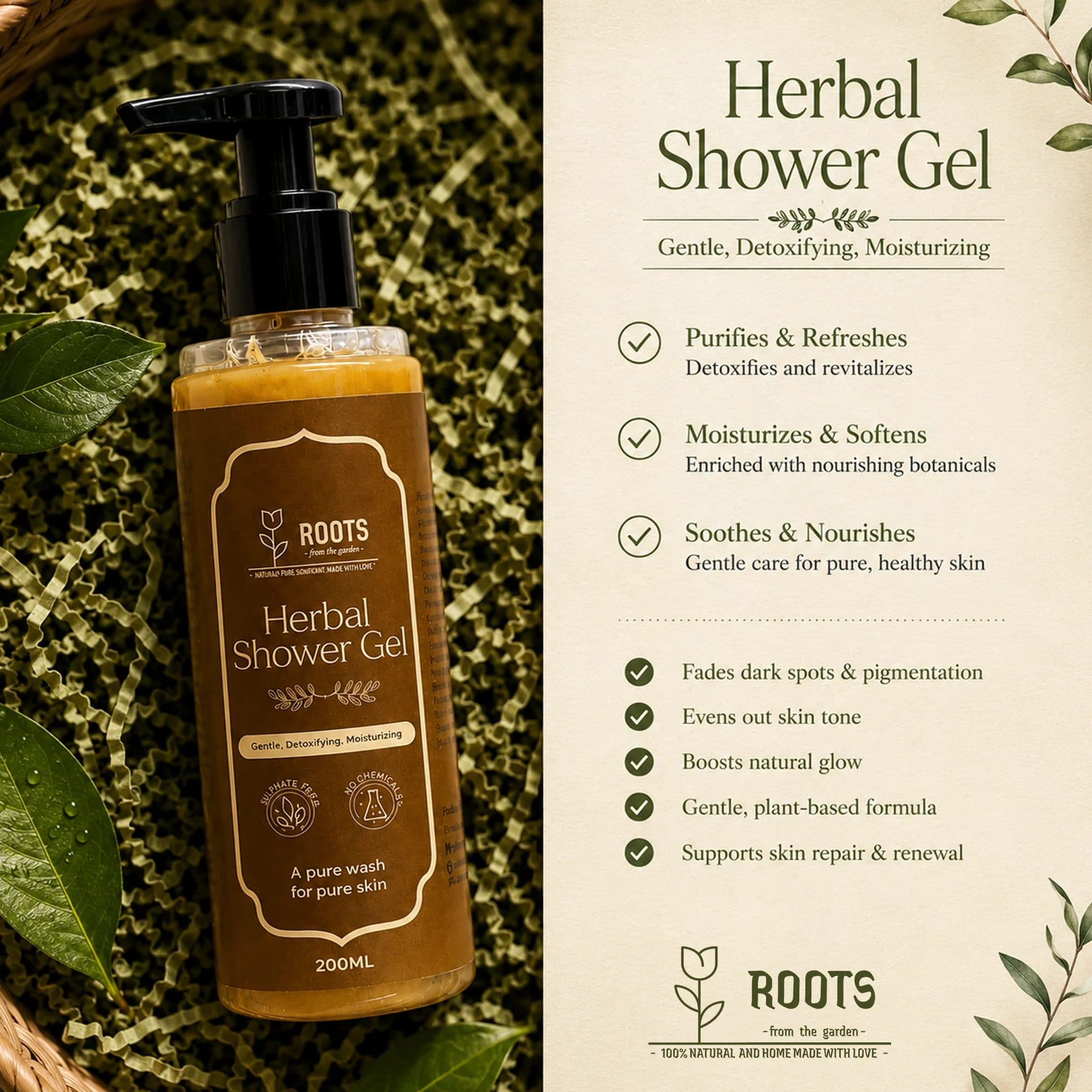 HERBAL SHOWER GEL image 2