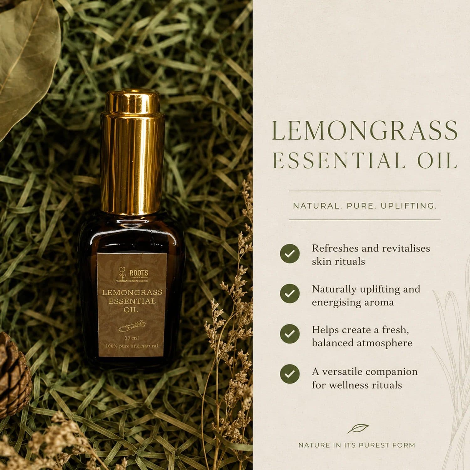 LEMONGRASS ESSENTIAL OIL image 2