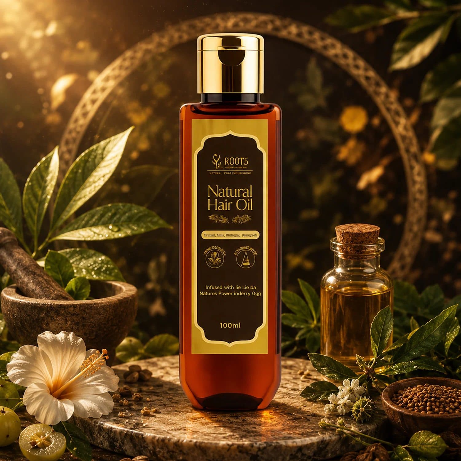 NATURAL HAIR OIL image 1