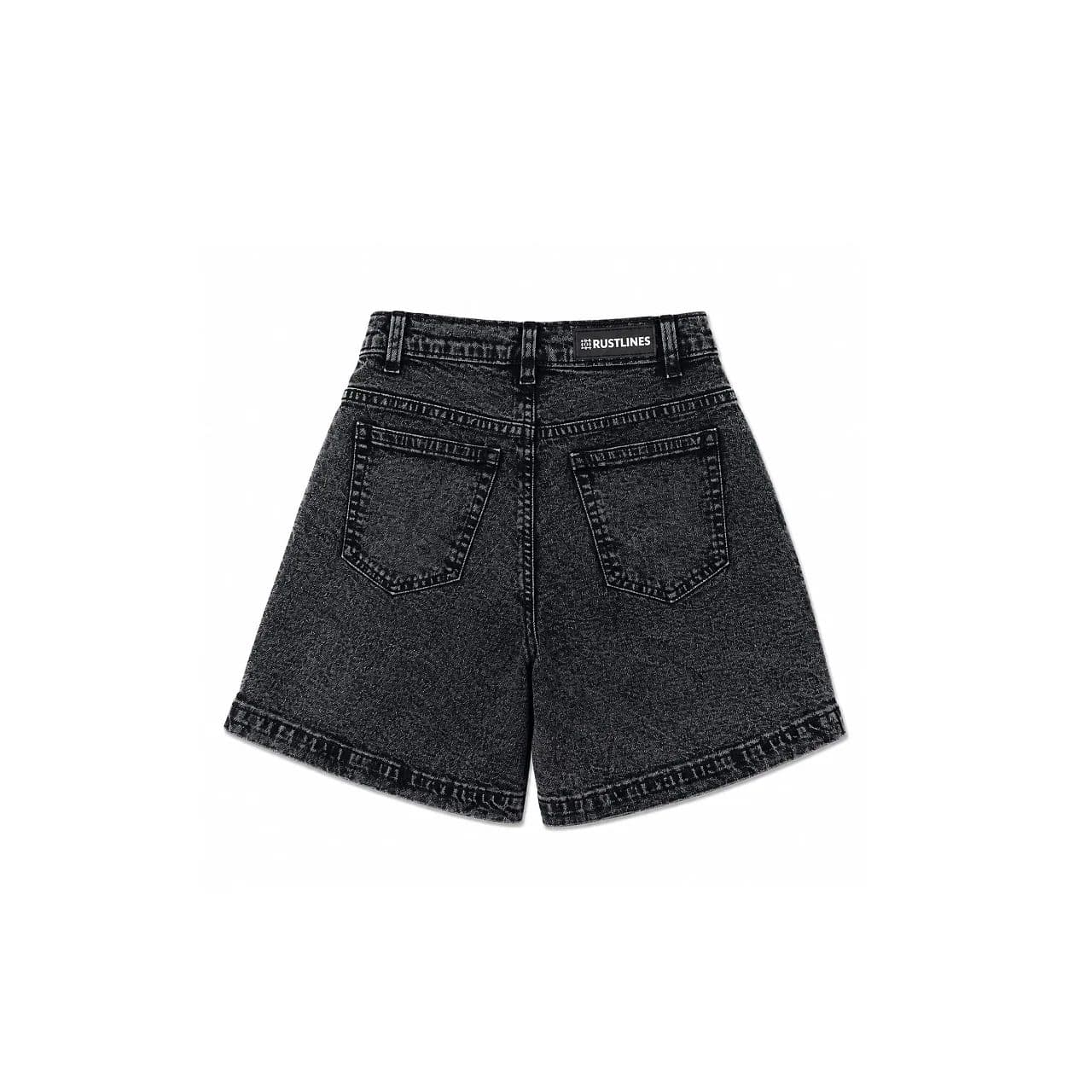BLACK DENIM WOMEN'S SKORT image 2