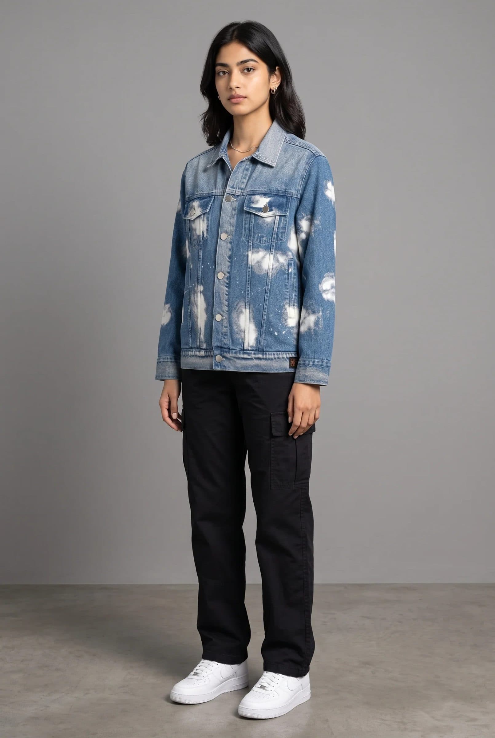 BLUE CLOUD DENIM WOMEN'S JACKET image 9