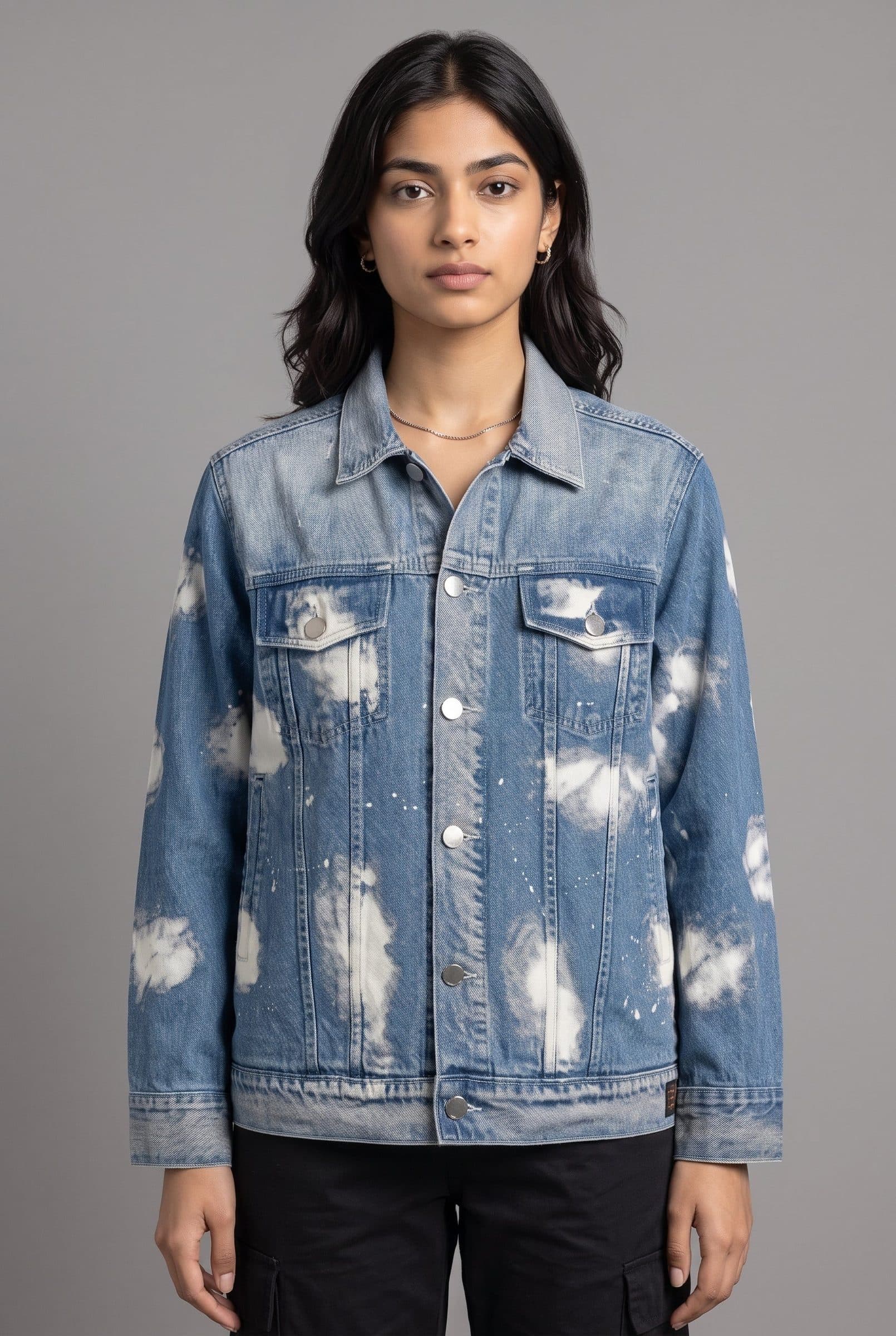 BLUE CLOUD DENIM WOMEN'S JACKET image 3