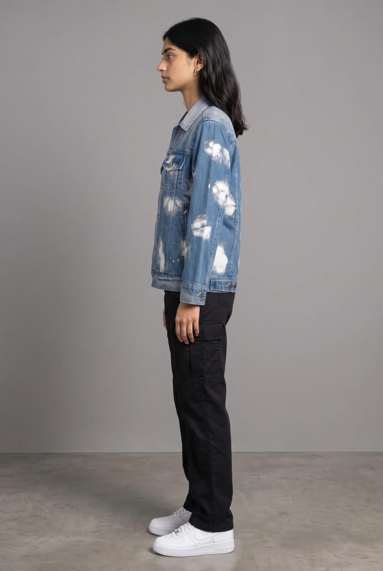 BLUE CLOUD DENIM WOMEN'S JACKET image 6