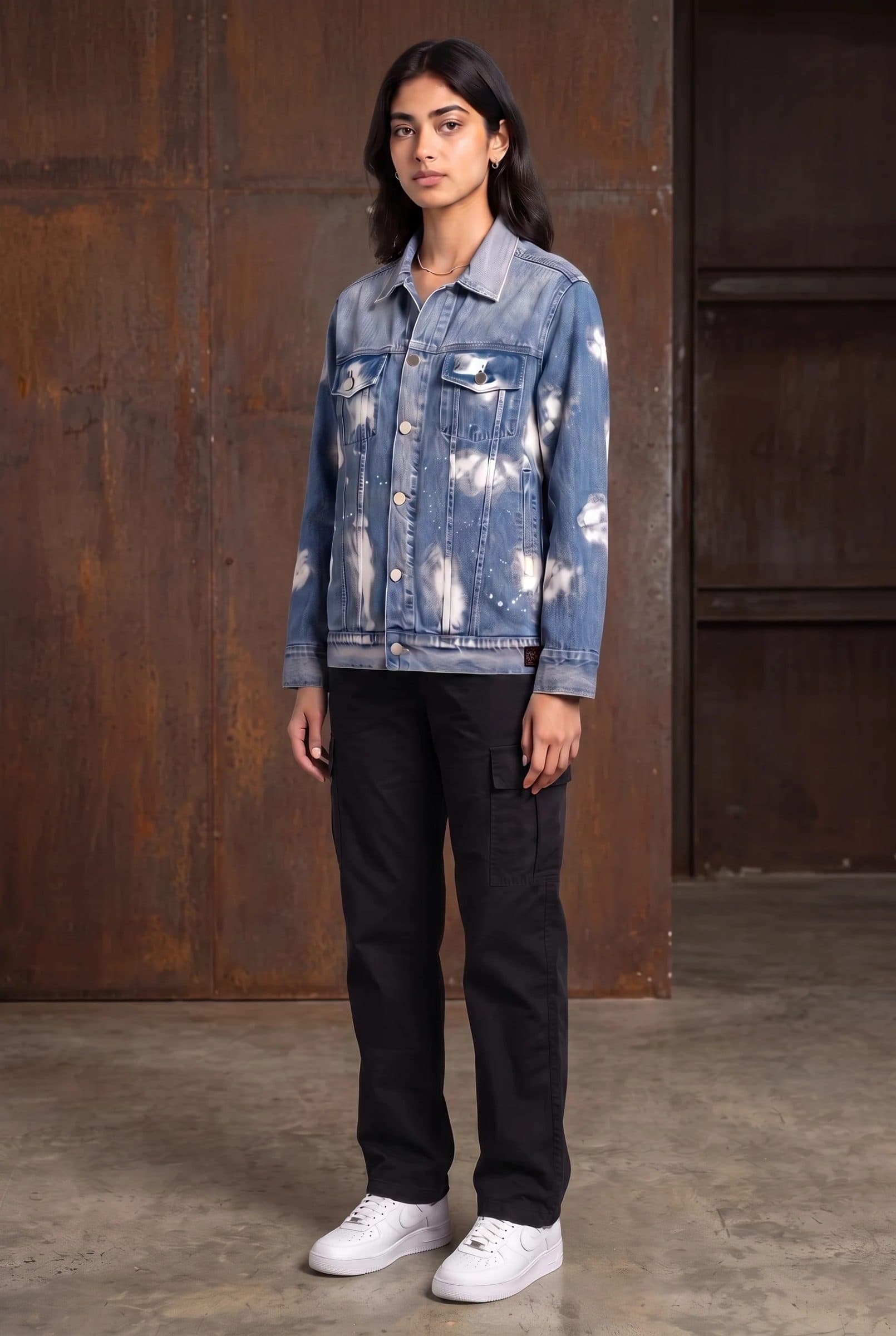 BLUE CLOUD DENIM WOMEN'S JACKET image 8