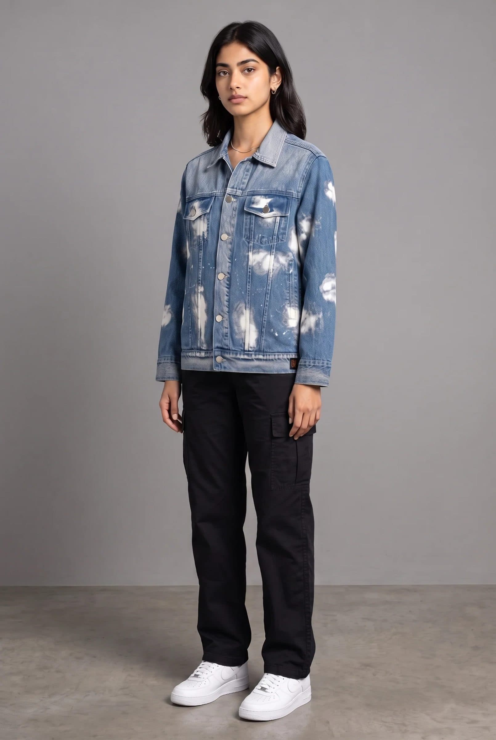 BLUE CLOUD DENIM WOMEN'S JACKET image 4