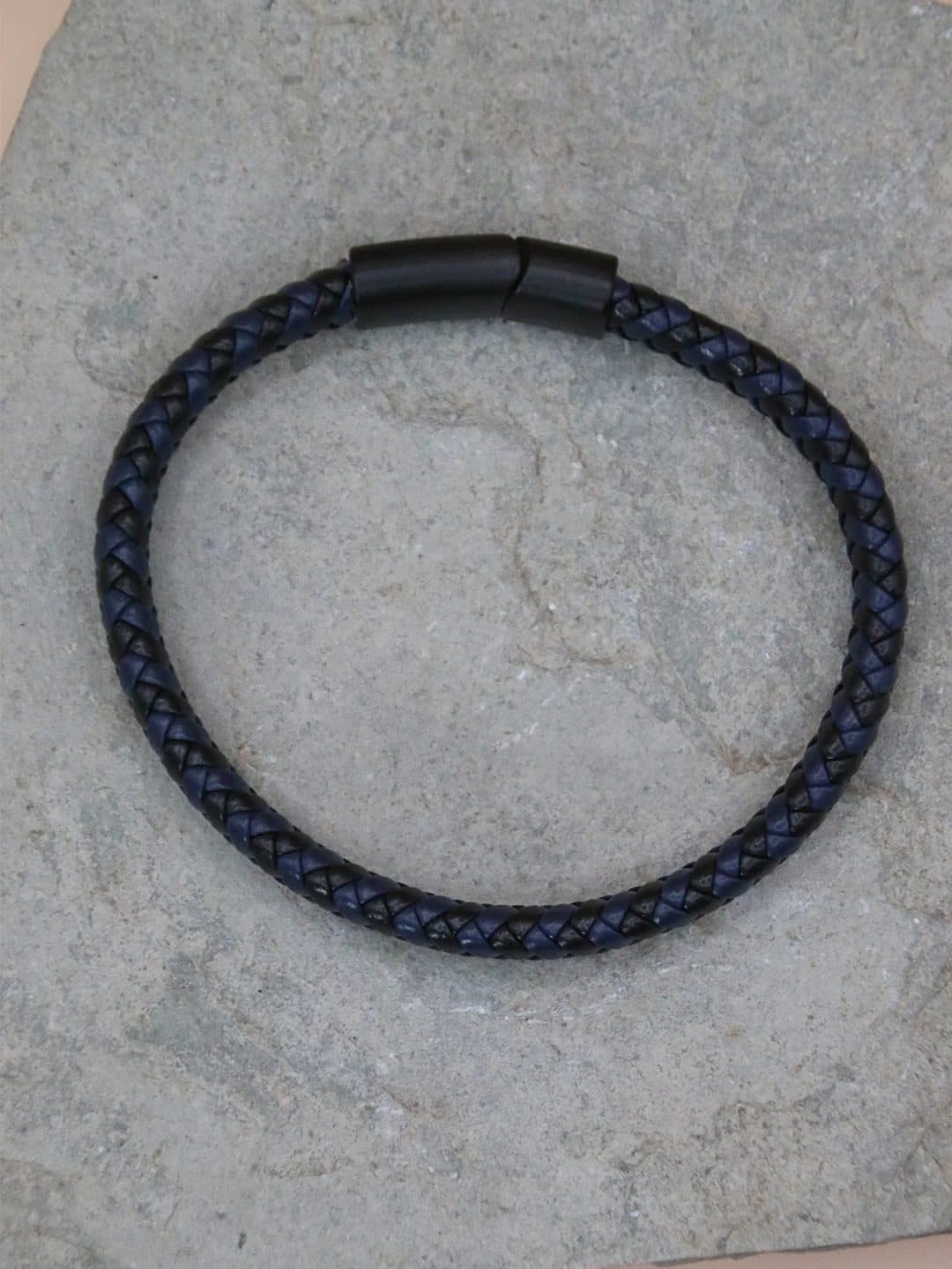 BLUE-BLACK BLEND BRACELET FOR MEN image 3